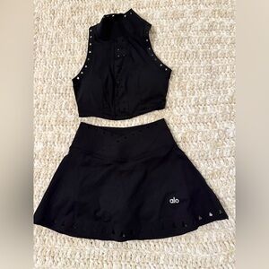 Elegant Black Women's Skort set size S